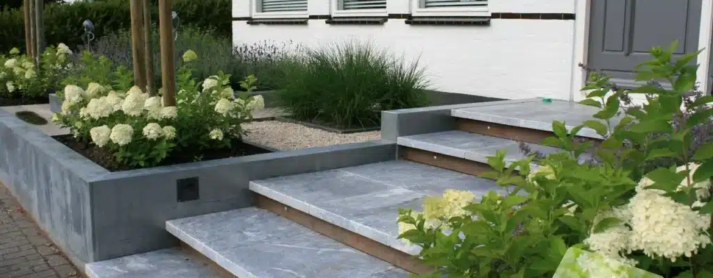 Strakke voortuin