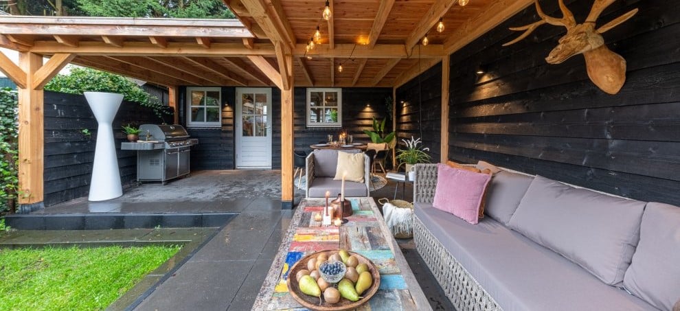 inrichting overkapping