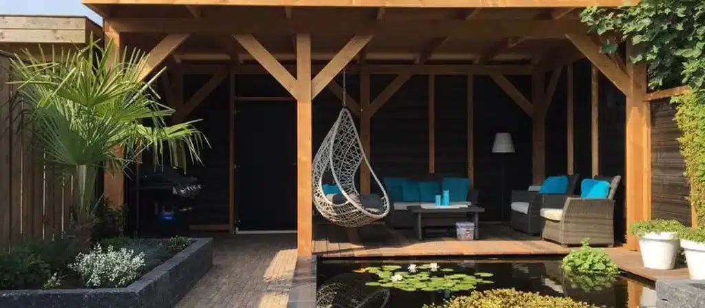 Inrichting overkapping