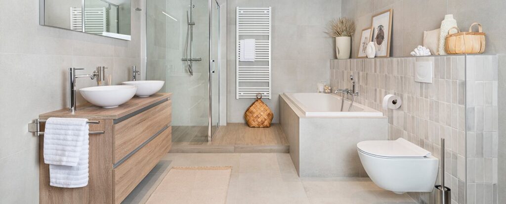 Je badkamer in aardetinten inrichten