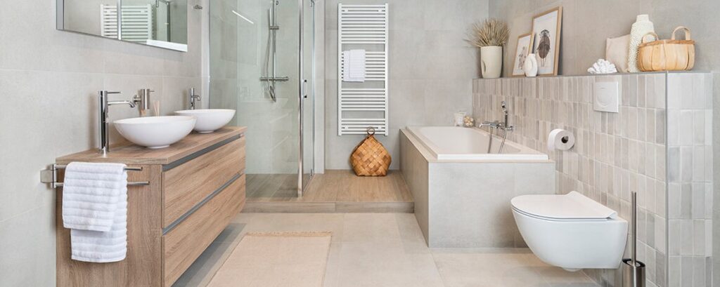 Je badkamer in aardetinten inrichten